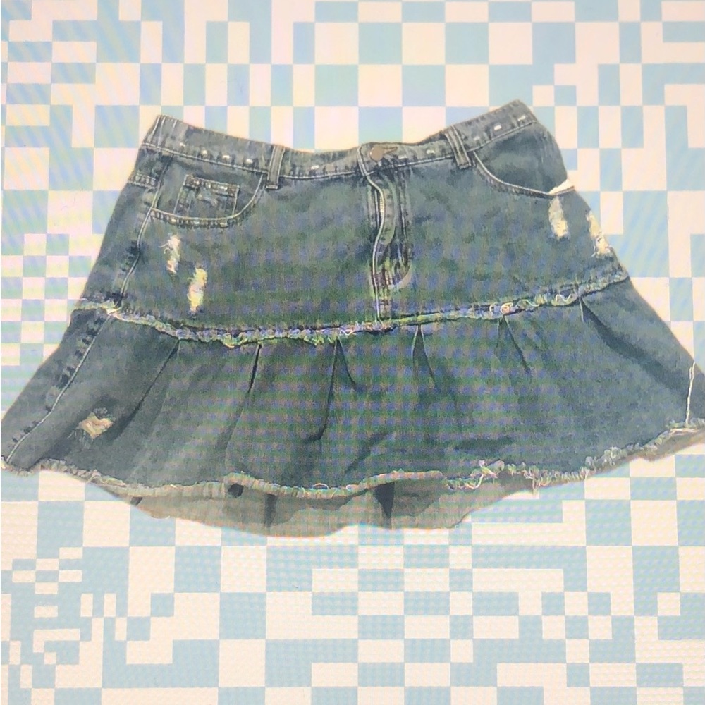 Denim skirt